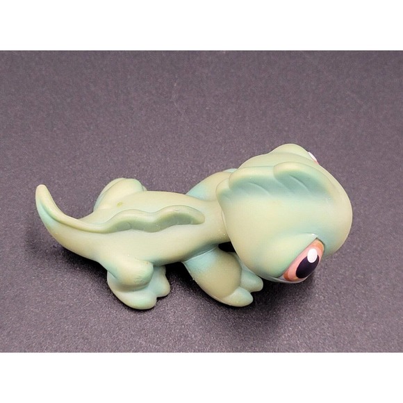 Littlest Pet Shop Iguana #29 Hasbro 2007 Green Lizard Figure LPS - Picture 9 of 11